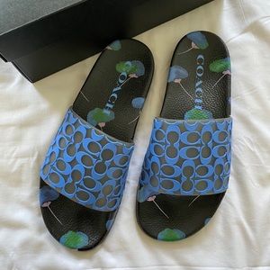 Coach slip on sandals